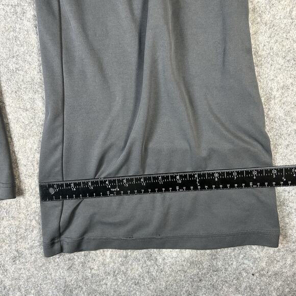 Fabletics Sleek Knit Wide Leg Pants Women’s XS Gray Stretch Athleisure Flaws - Picture 10 of 13